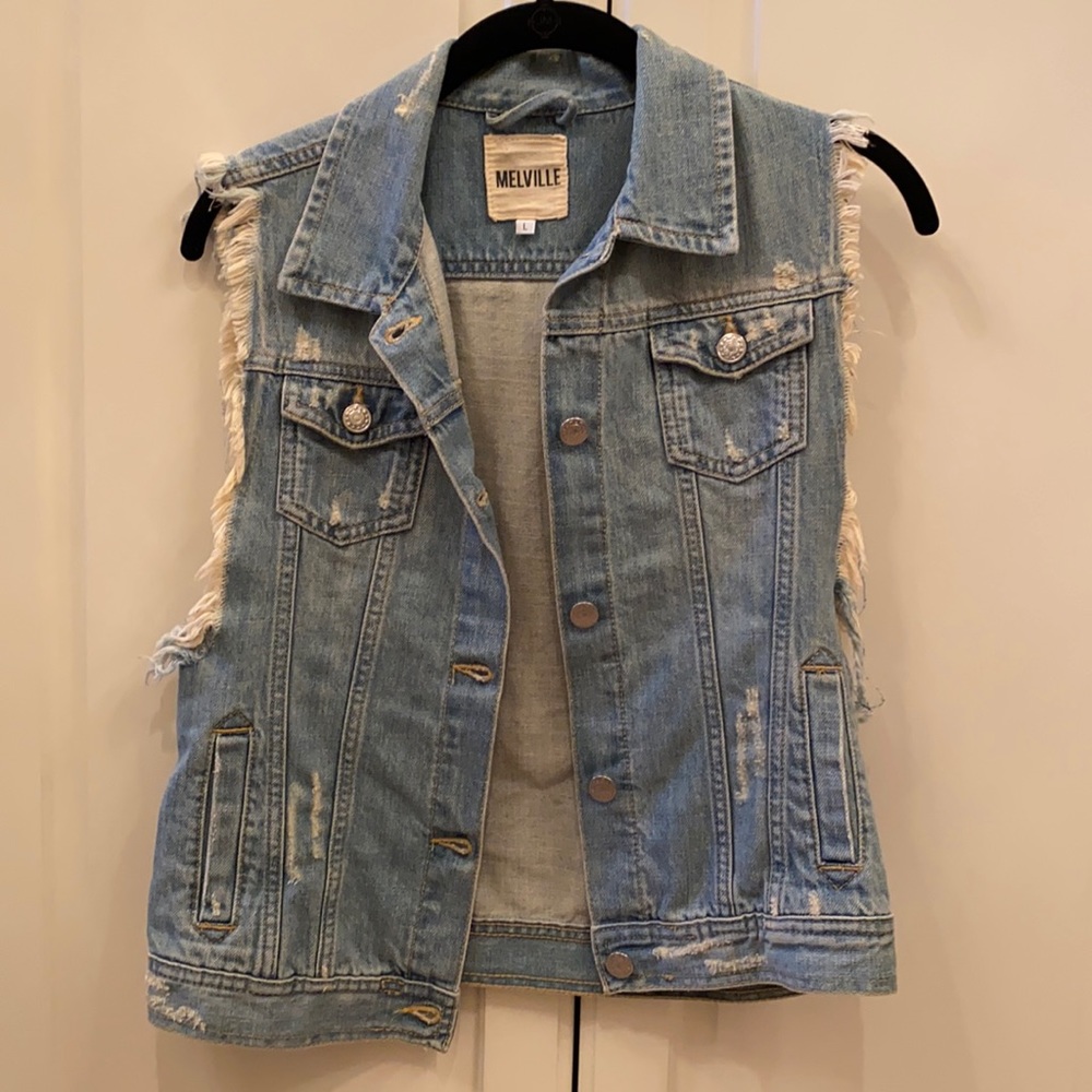 Brandy Melville denim vest